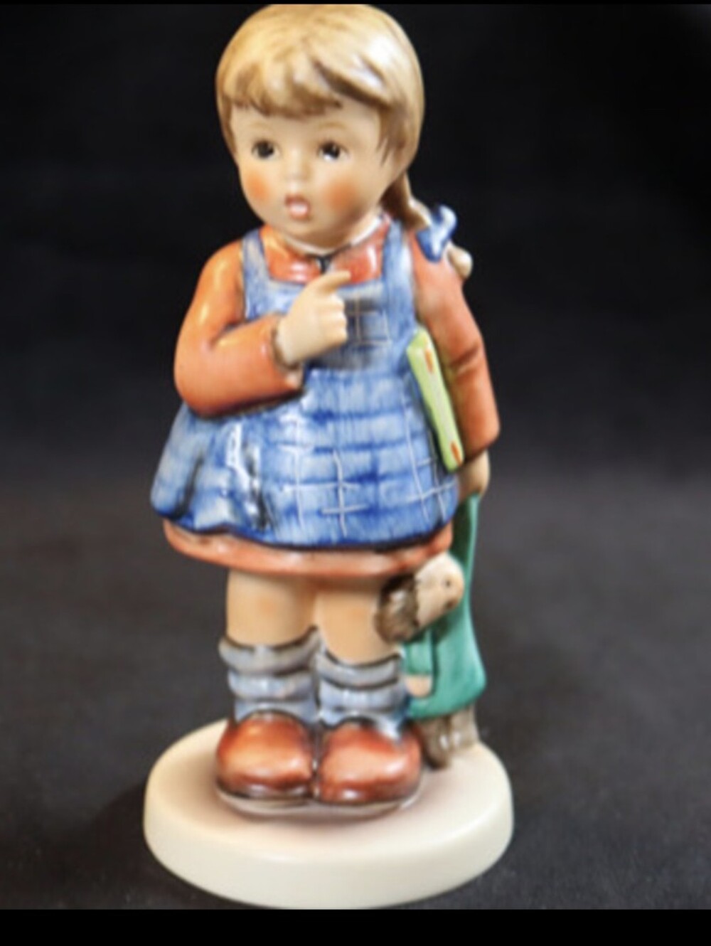 Vintage Hummel Club 1990-91 Figurine #486 "I Wonder" 5.25" W/COA